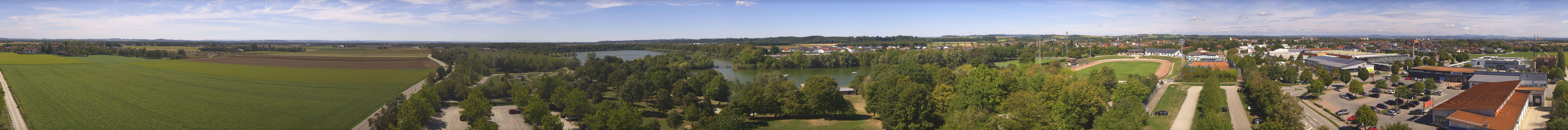 Archiv Foto Webcam Pocking - Ausblick Römerturm