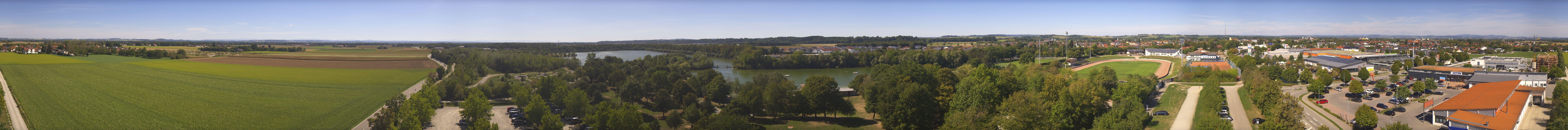 Archiv Foto Webcam Pocking - Ausblick Römerturm