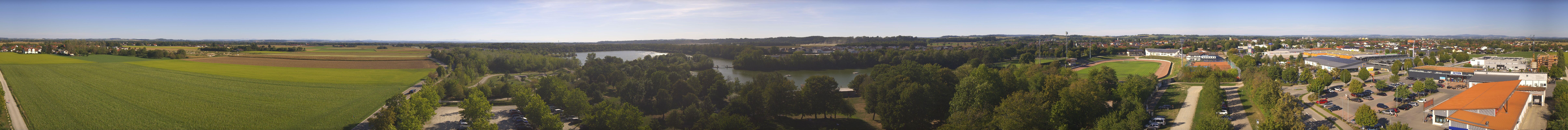 Archiv Foto Webcam Pocking - Ausblick Römerturm