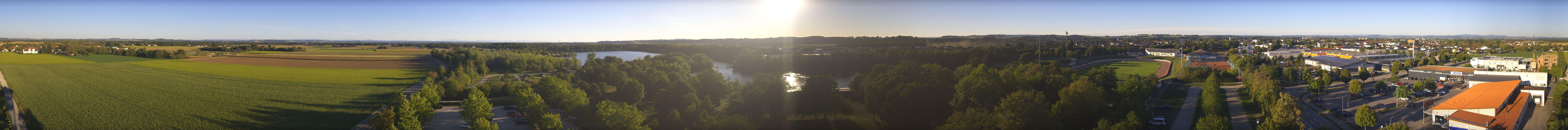 Archiv Foto Webcam Pocking - Ausblick Römerturm