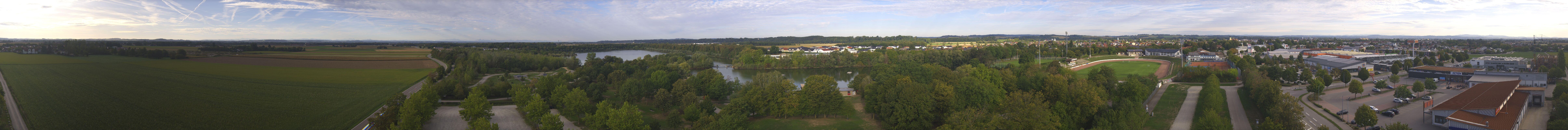 Archiv Foto Webcam Pocking - Ausblick Römerturm