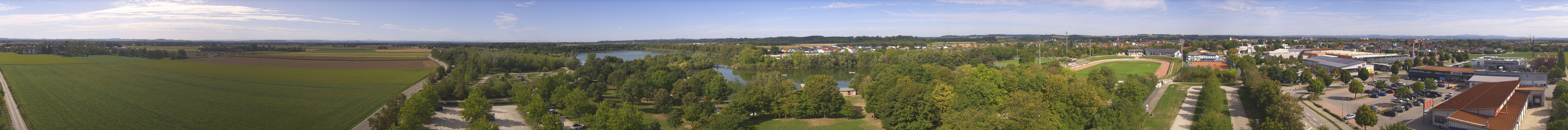 Archiv Foto Webcam Pocking - Ausblick Römerturm