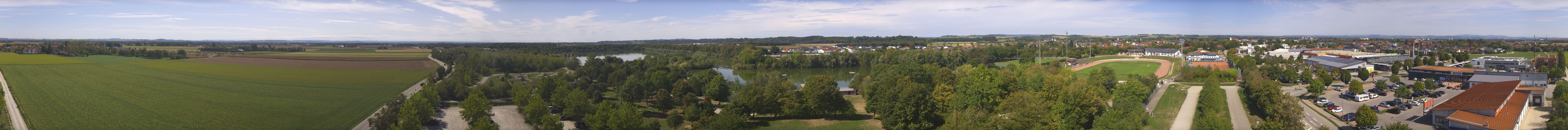 Archiv Foto Webcam Pocking - Ausblick Römerturm