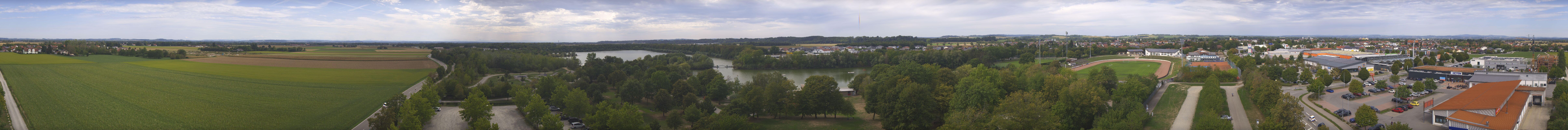 Archiv Foto Webcam Pocking - Ausblick Römerturm