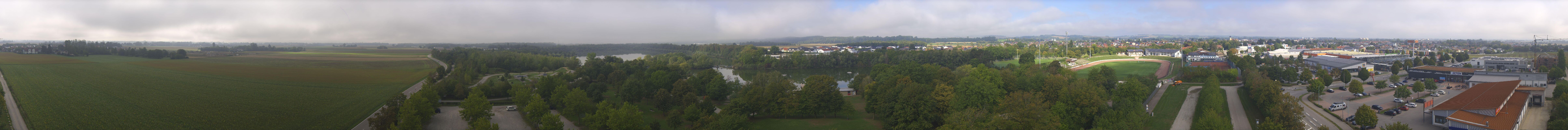 Archiv Foto Webcam Pocking - Ausblick Römerturm