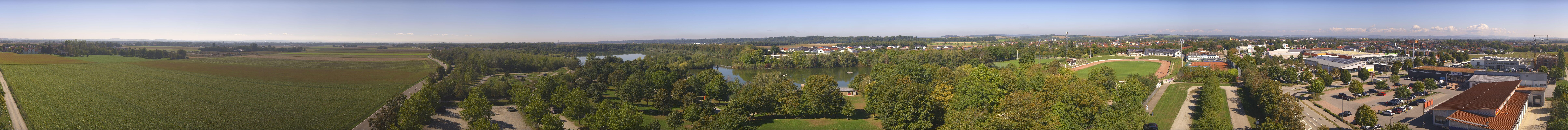 Archiv Foto Webcam Pocking - Ausblick Römerturm