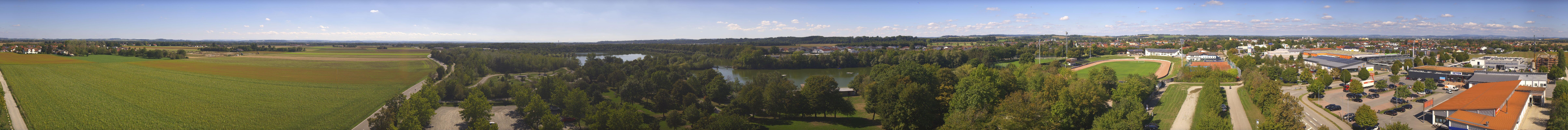 Archiv Foto Webcam Pocking - Ausblick Römerturm