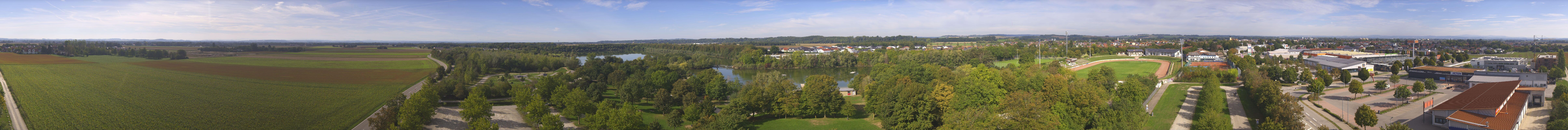 Archiv Foto Webcam Pocking - Ausblick Römerturm