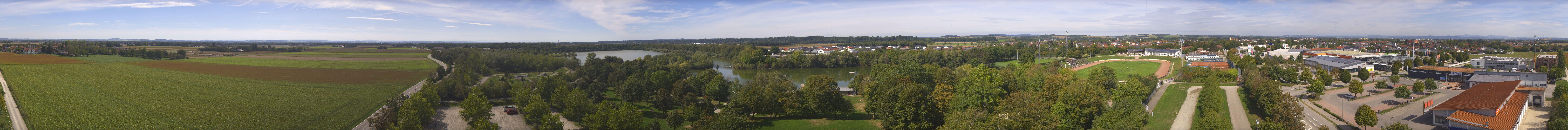 Archiv Foto Webcam Pocking - Ausblick Römerturm
