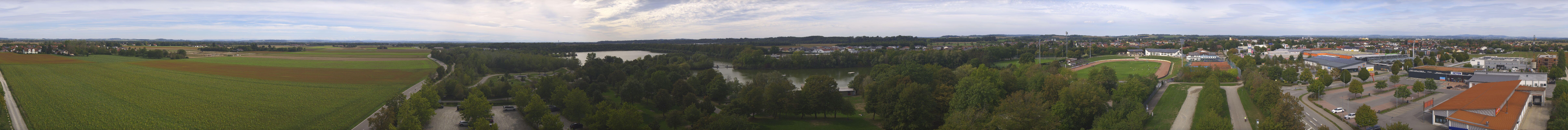 Archiv Foto Webcam Pocking - Ausblick Römerturm