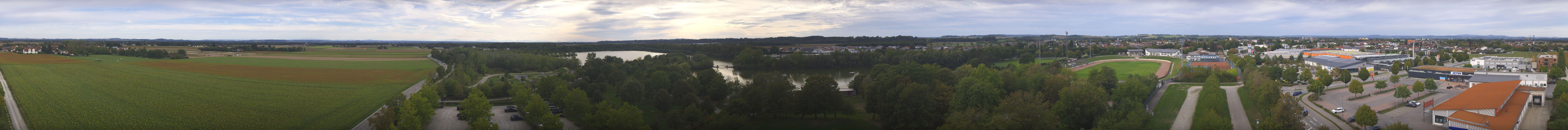 Archiv Foto Webcam Pocking - Ausblick Römerturm