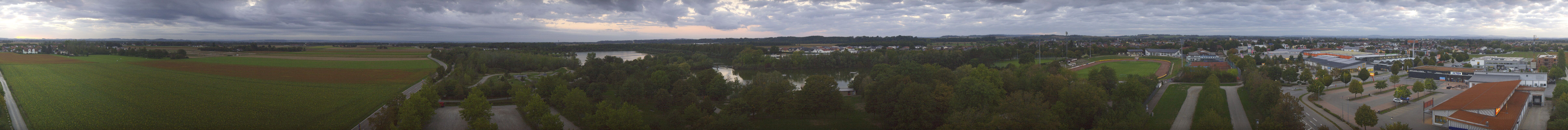 Archiv Foto Webcam Pocking - Ausblick Römerturm