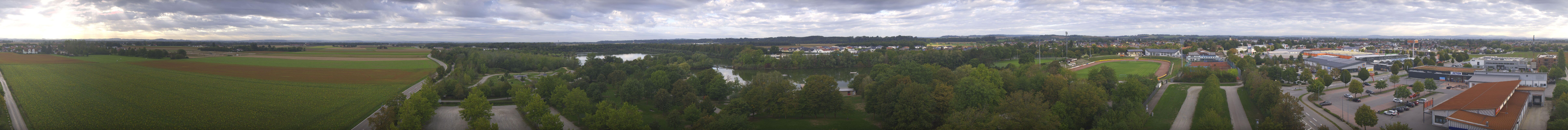 Archiv Foto Webcam Pocking - Ausblick Römerturm