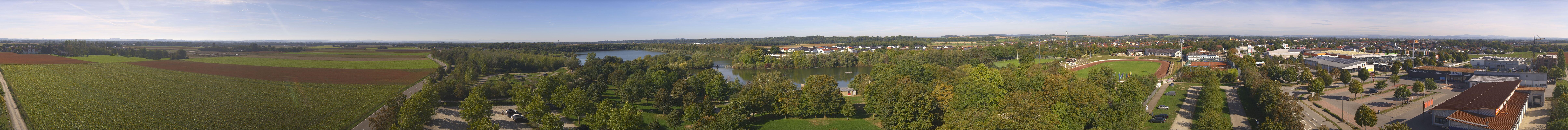 Archiv Foto Webcam Pocking - Ausblick Römerturm