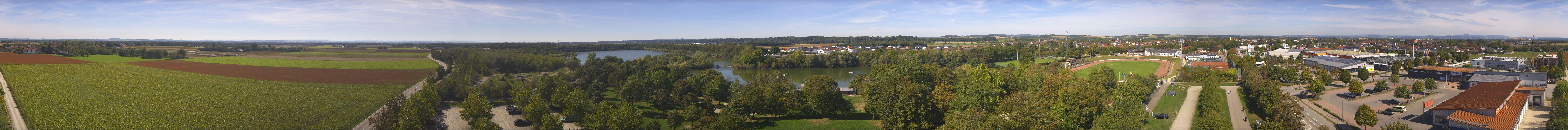 Archiv Foto Webcam Pocking - Ausblick Römerturm
