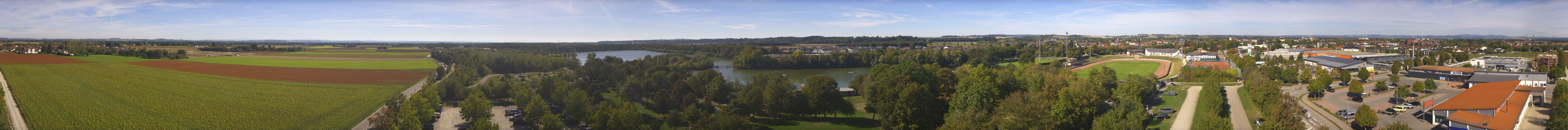 Archiv Foto Webcam Pocking - Ausblick Römerturm