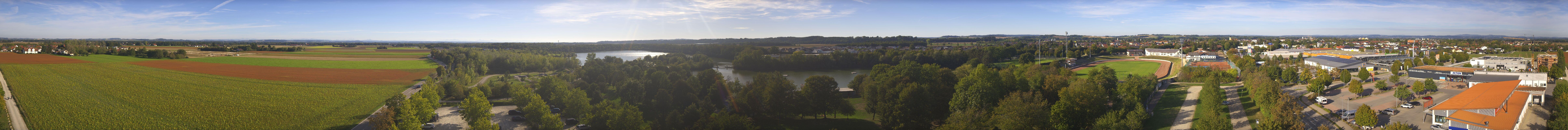 Archiv Foto Webcam Pocking - Ausblick Römerturm