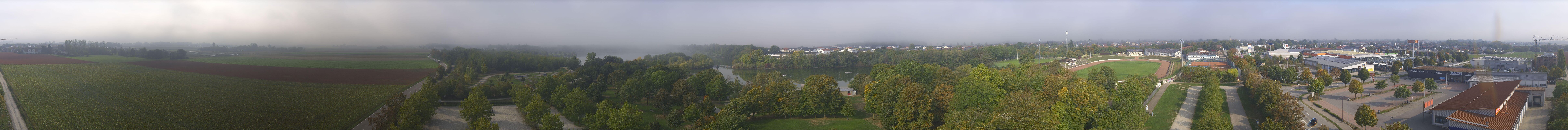 Archiv Foto Webcam Pocking - Ausblick Römerturm