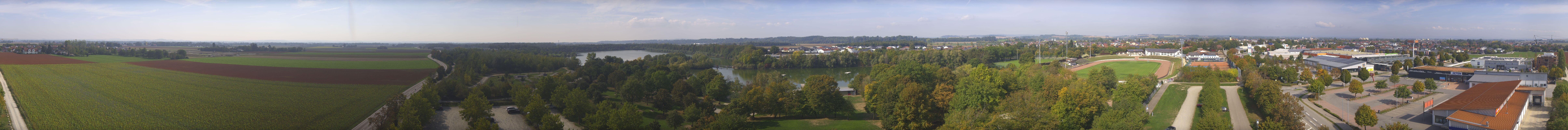 Archiv Foto Webcam Pocking - Ausblick Römerturm