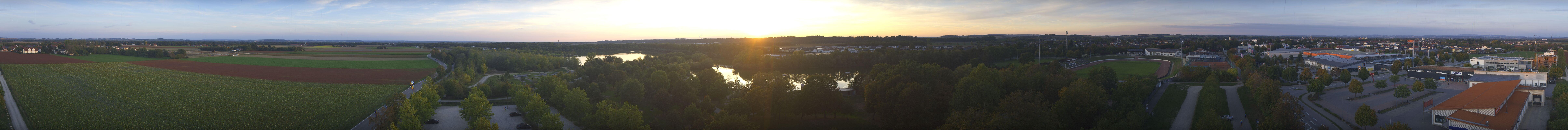 Archiv Foto Webcam Pocking - Ausblick Römerturm