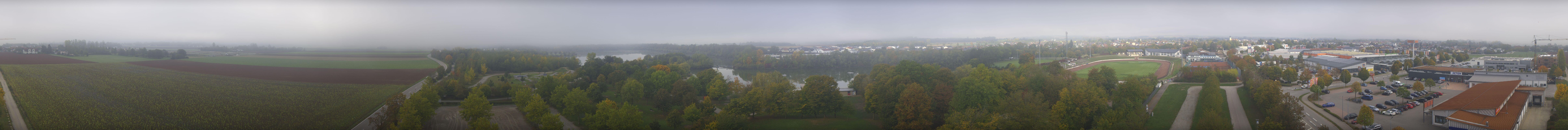 Archiv Foto Webcam Pocking - Ausblick Römerturm