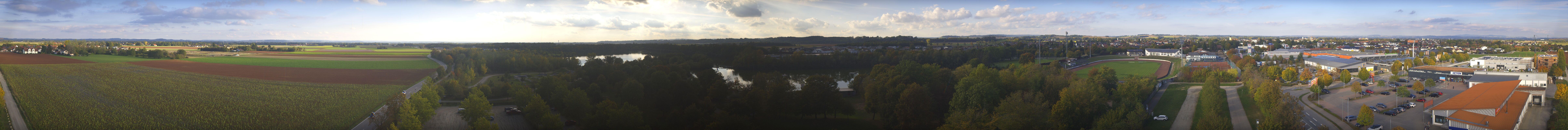 Archiv Foto Webcam Pocking - Ausblick Römerturm