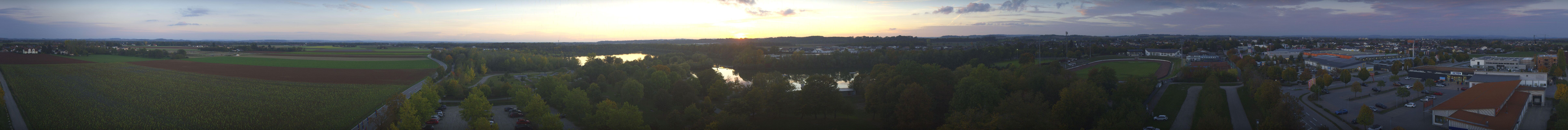 Archiv Foto Webcam Pocking - Ausblick Römerturm