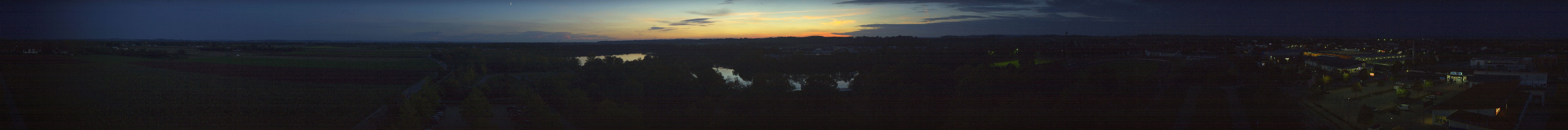 Archiv Foto Webcam Pocking - Ausblick Römerturm
