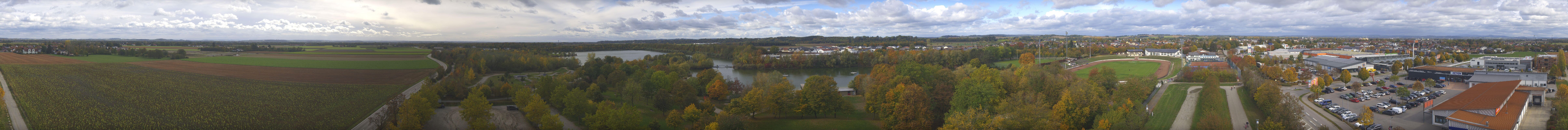 Archiv Foto Webcam Pocking - Ausblick Römerturm