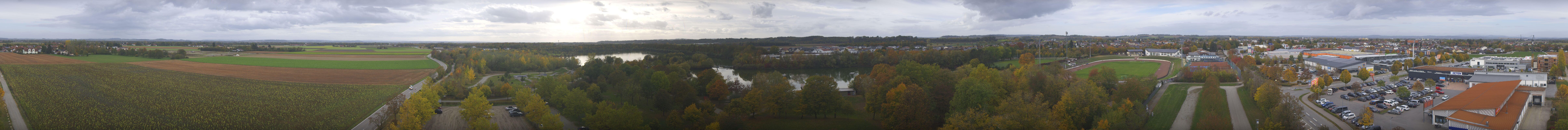 Archiv Foto Webcam Pocking - Ausblick Römerturm