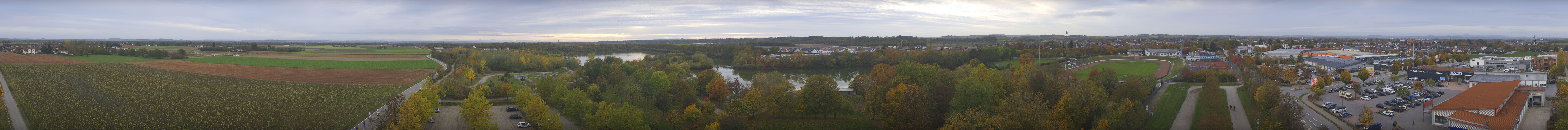 Archiv Foto Webcam Pocking - Ausblick Römerturm