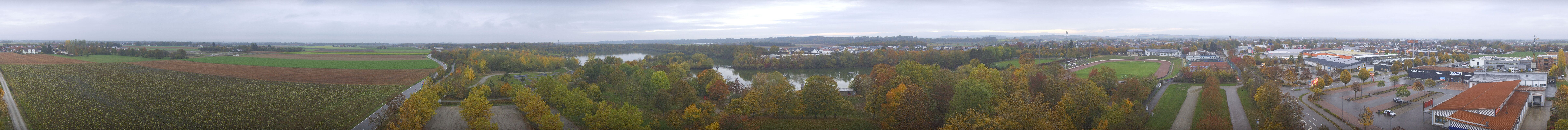 Archiv Foto Webcam Pocking - Ausblick Römerturm
