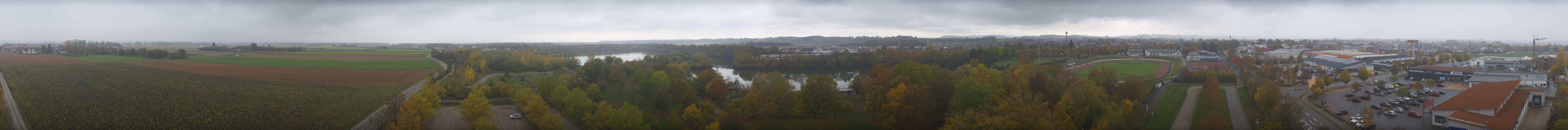 Archiv Foto Webcam Pocking - Ausblick Römerturm