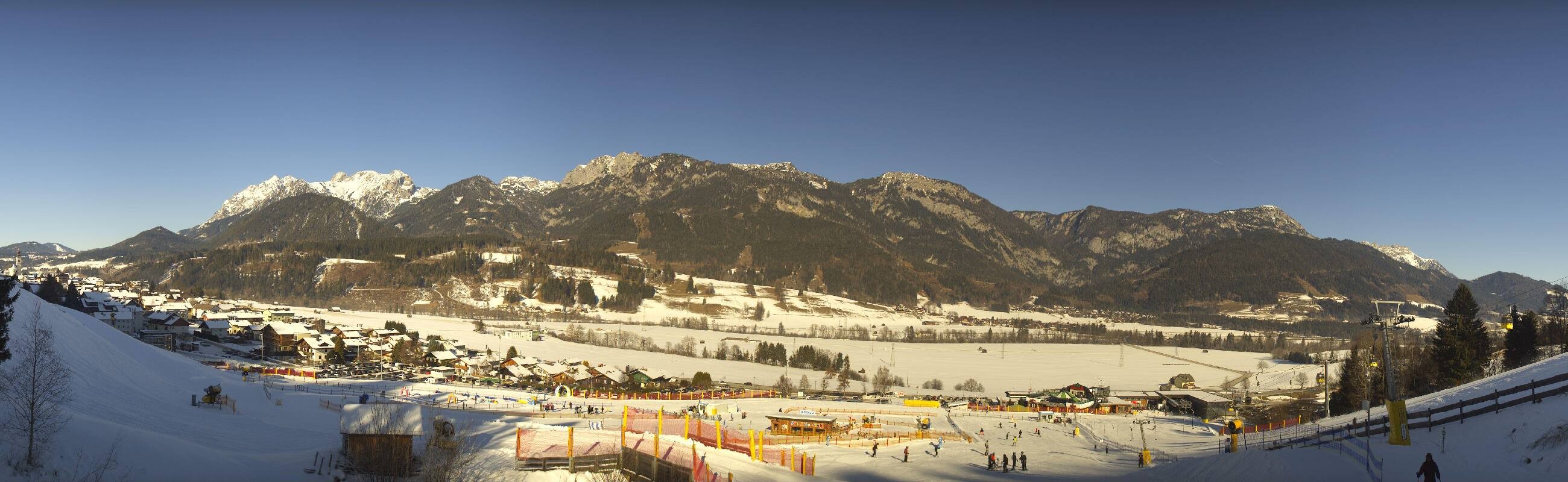 Archived image Webcam Hauser Kaibling - Base station Gondola