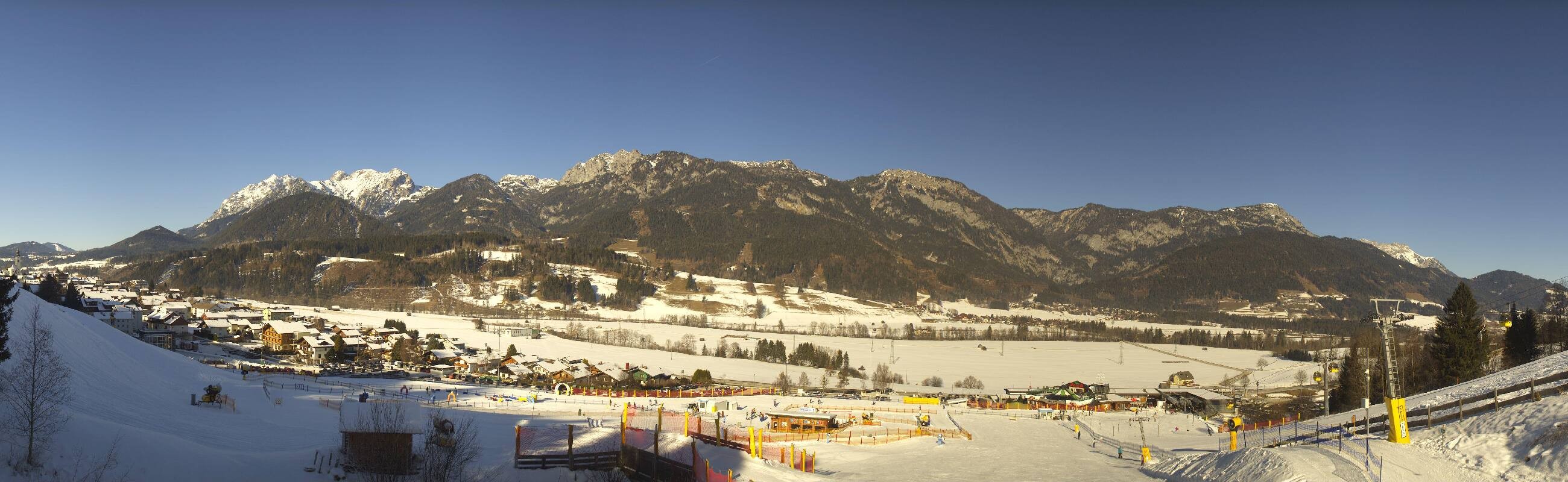 Archived image Webcam Hauser Kaibling - Base station Gondola