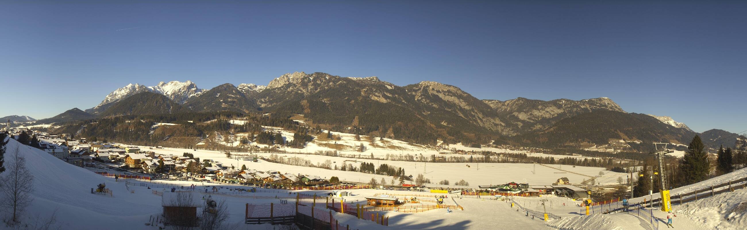 Archived image Webcam Hauser Kaibling - Base station Gondola