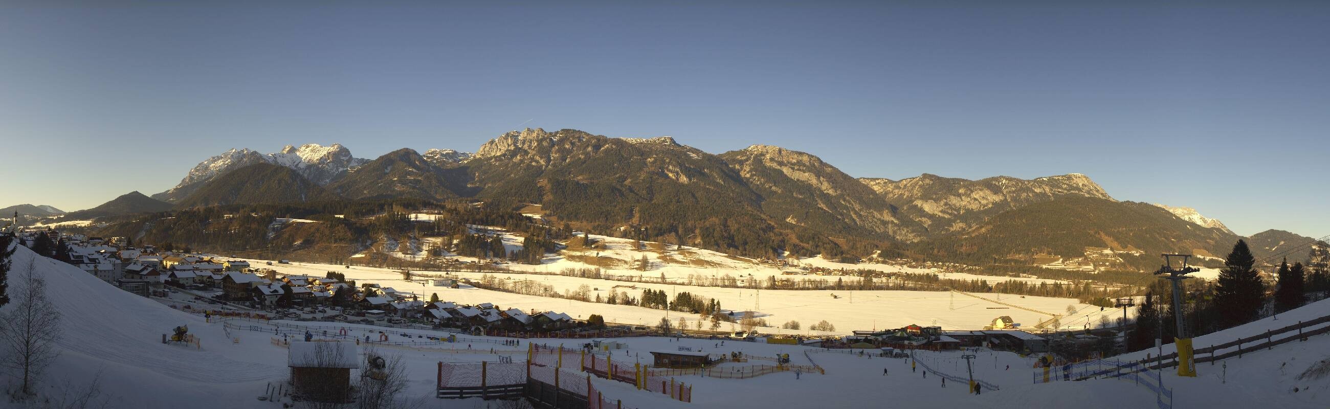 Archived image Webcam Hauser Kaibling - Base station Gondola