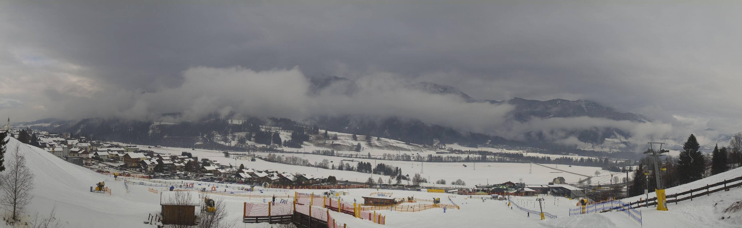 Archived image Webcam Hauser Kaibling - Base station Gondola