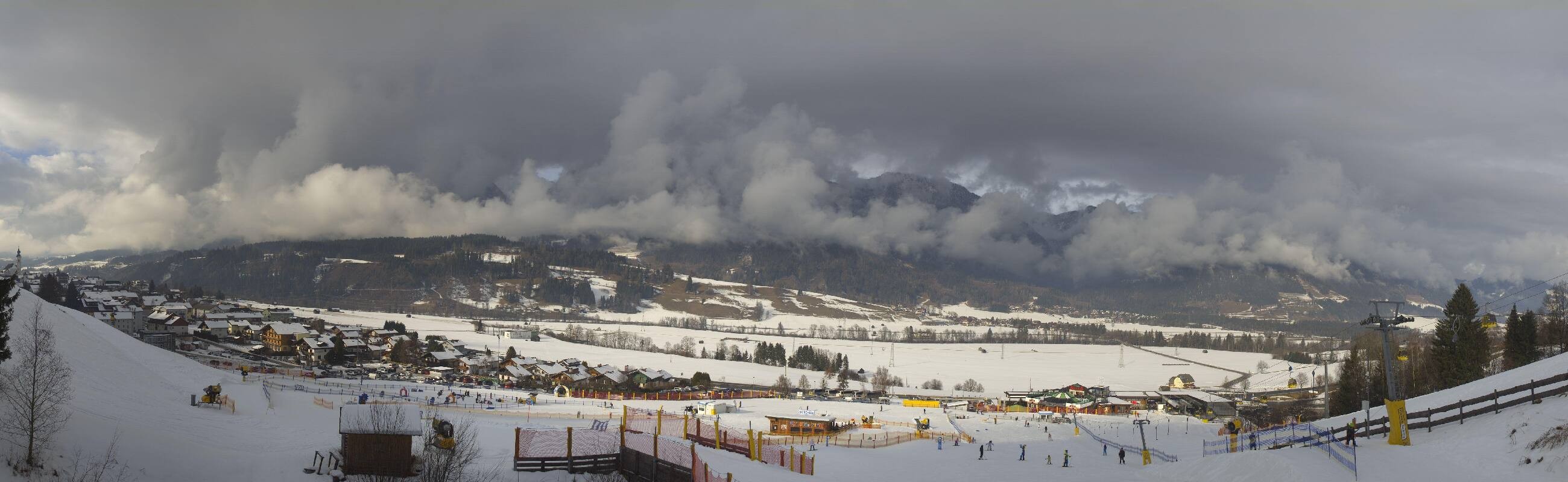 Archived image Webcam Hauser Kaibling - Base station Gondola