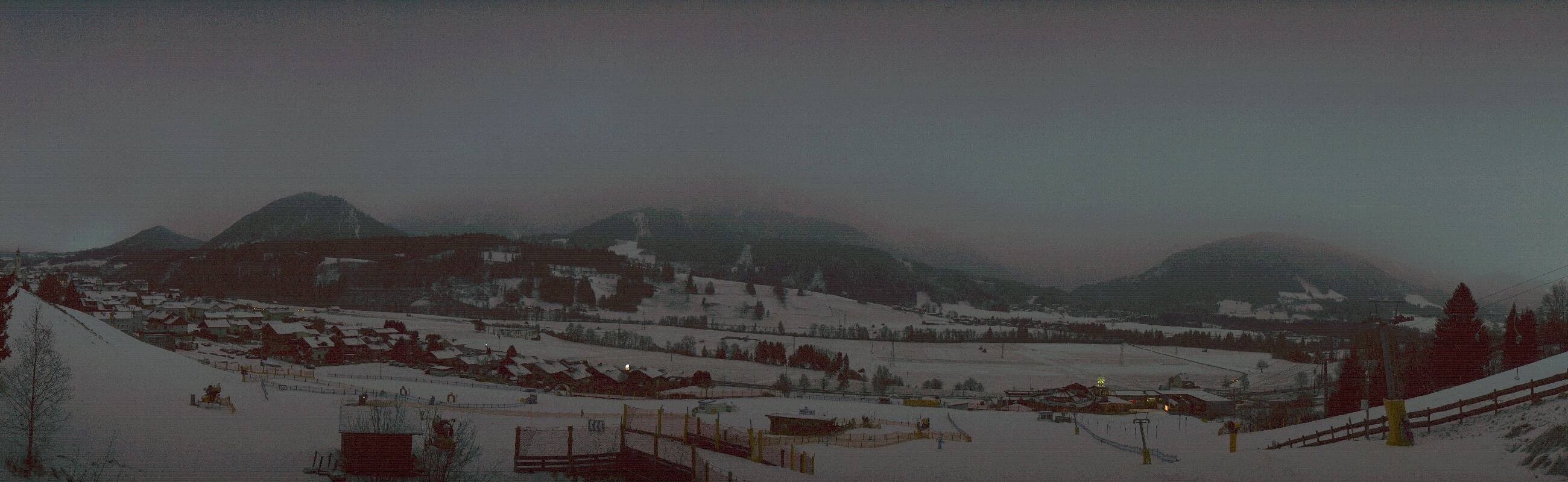 Archiv Foto Webcam Hauser Kaibling - Talstation 8er Gondelbahn