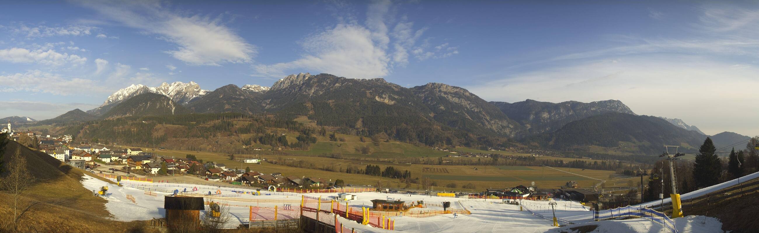 Archived image Webcam Hauser Kaibling - Base station Gondola