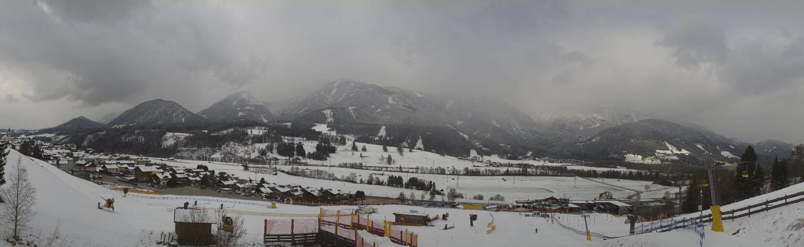 Archived image Webcam Hauser Kaibling - Base station Gondola