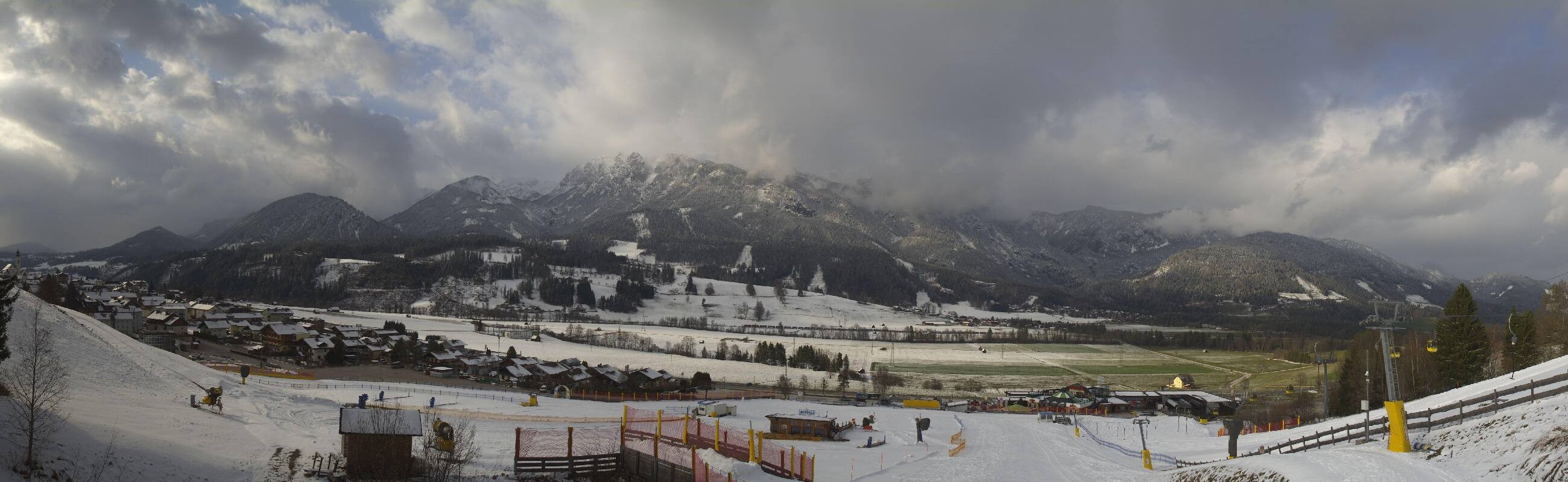 Archived image Webcam Hauser Kaibling - Base station Gondola