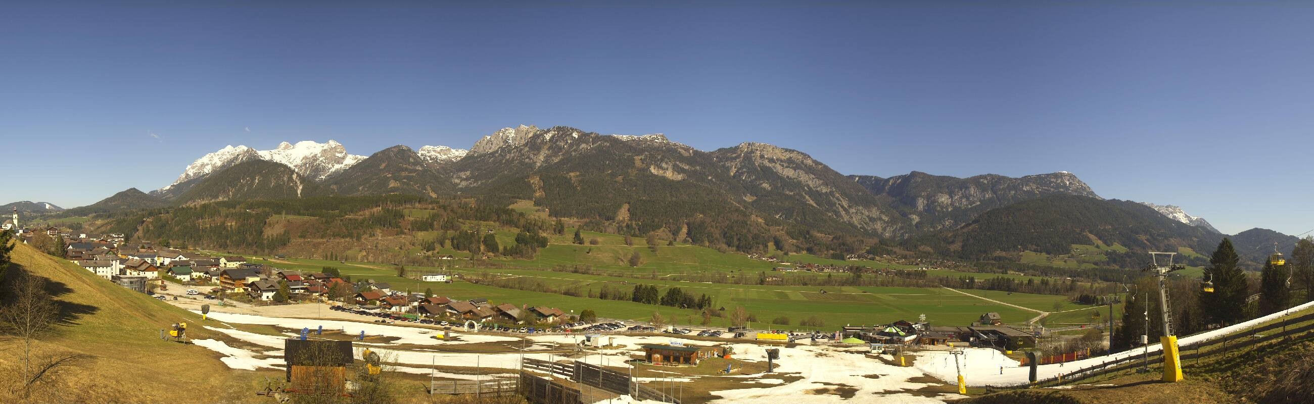 Archived image Webcam Hauser Kaibling - Base station Gondola