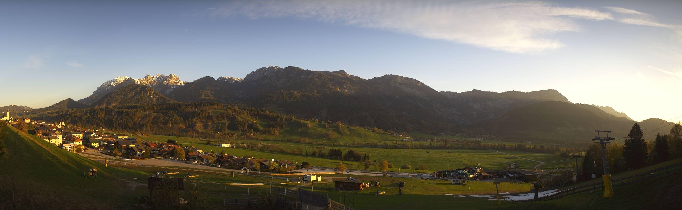 Archiv Foto Webcam Hauser Kaibling - Talstation 8er Gondelbahn