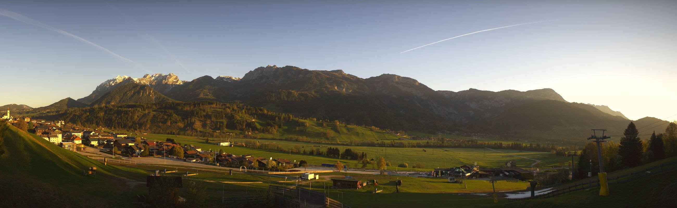 Archiv Foto Webcam Hauser Kaibling - Talstation 8er Gondelbahn