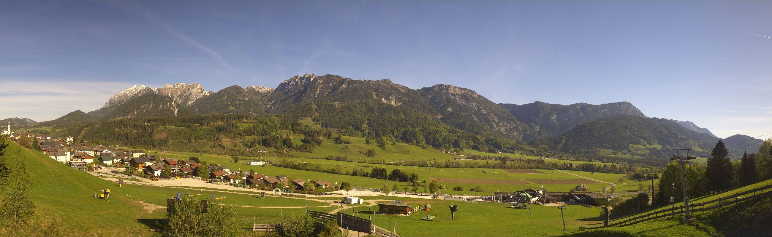Archived image Webcam Hauser Kaibling - Base station Gondola