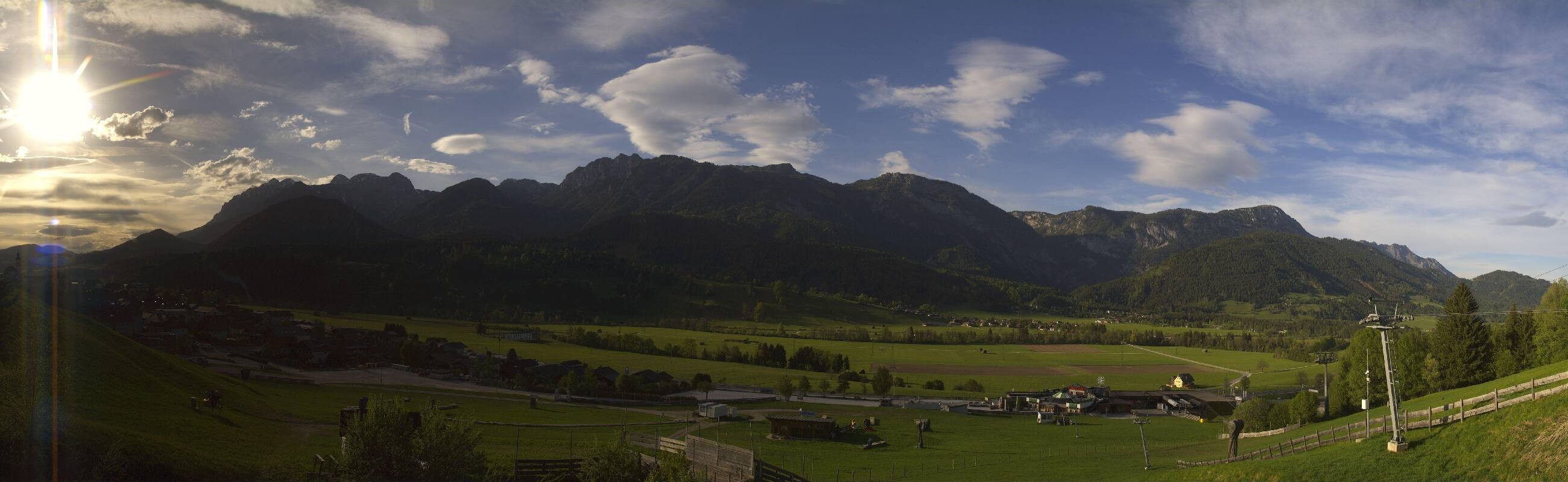 Archiv Foto Webcam Hauser Kaibling - Talstation 8er Gondelbahn