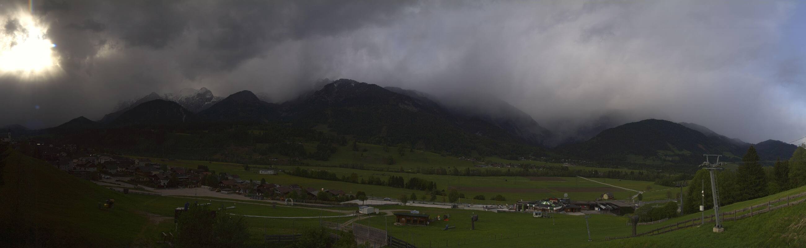 Archiv Foto Webcam Hauser Kaibling - Talstation 8er Gondelbahn