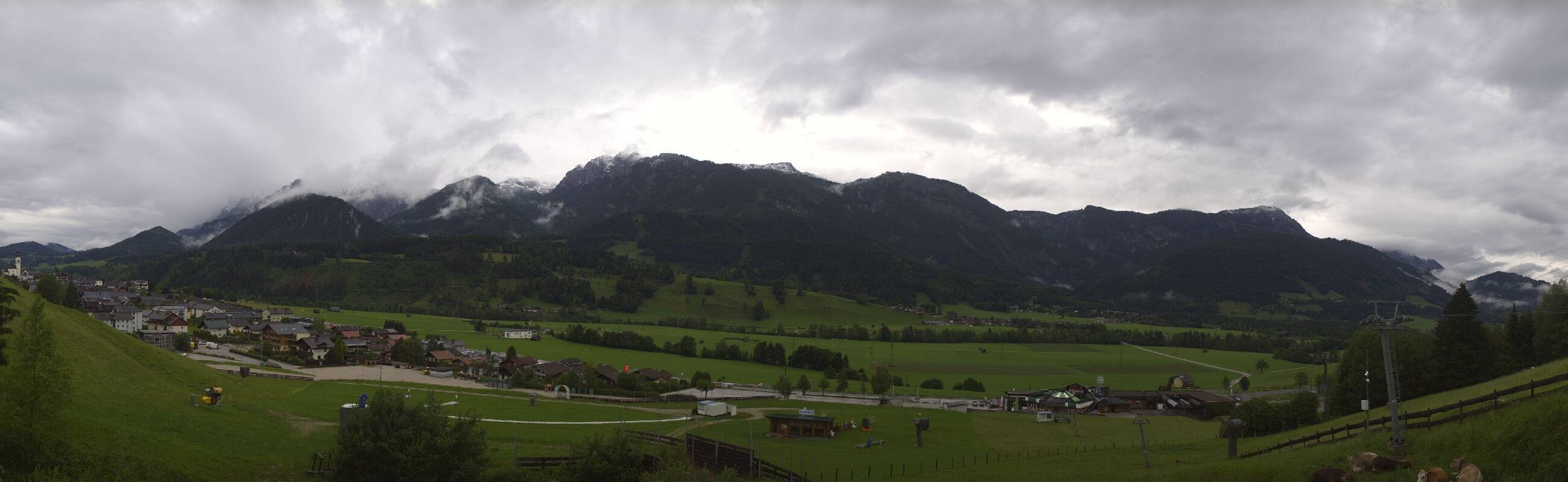 Archived image Webcam Hauser Kaibling - Base station Gondola